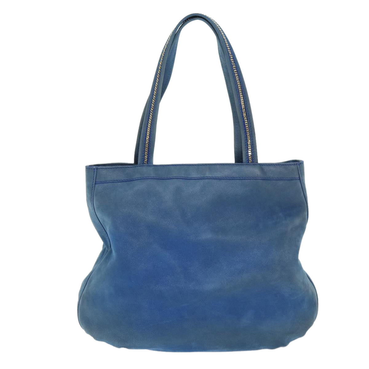 FENDI Tote Bag Leather Blueyk12353