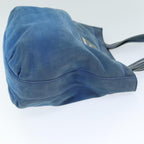 FENDI Tote Bag Leather Blueyk12353