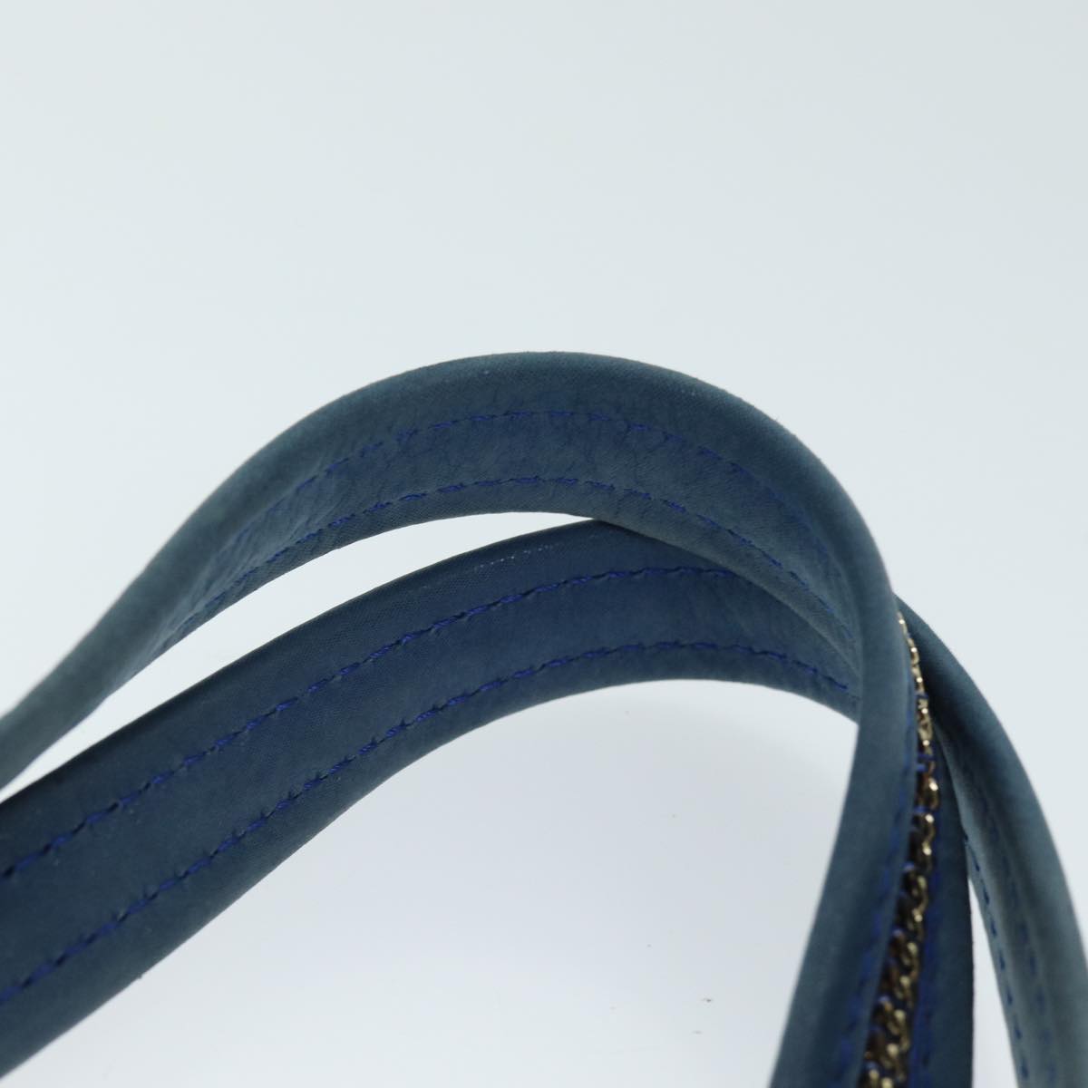 FENDI Tote Bag Leather Blueyk12353
