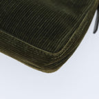 FENDI Accessory Pouch Corduroy Khakiyk12531