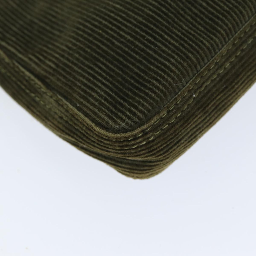 FENDI Accessory Pouch Corduroy Khakiyk12531