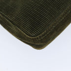 FENDI Accessory Pouch Corduroy Khakiyk12531
