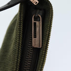 FENDI Accessory Pouch Corduroy Khakiyk12531