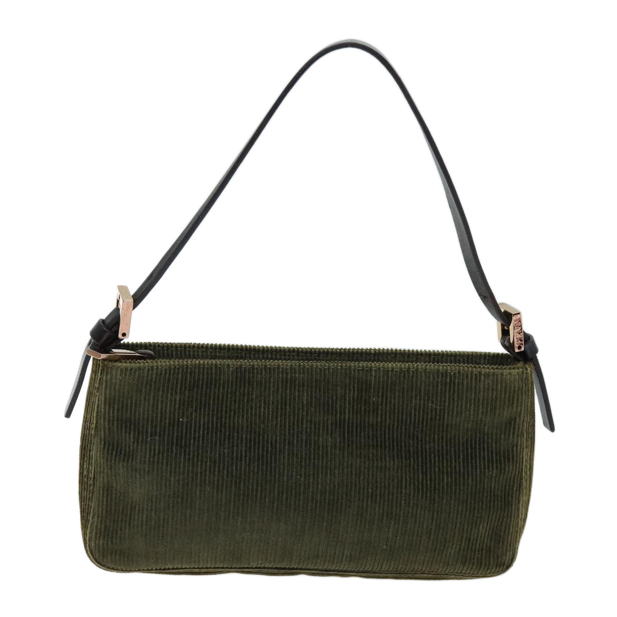 FENDI Accessory Pouch Corduroy Khakiyk12531