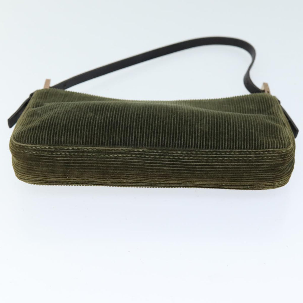 FENDI Accessory Pouch Corduroy Khakiyk12531