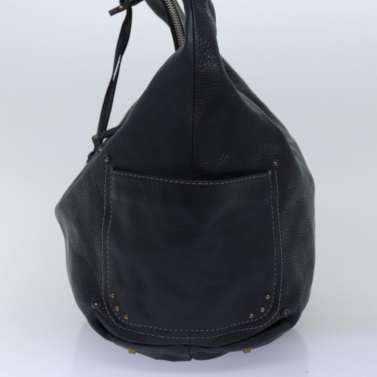 Chloe Paddington Shoulder Bag Leather Black yk12542