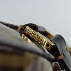 FENDI Zucchino Canvas Hand Bag Beigeyk12558