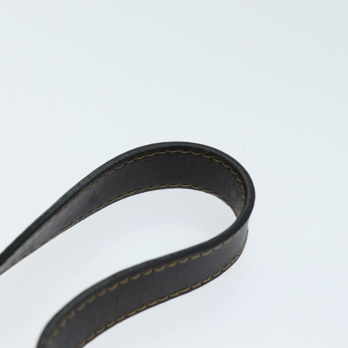 FENDI Zucca Canvas Mamma Baguette Shoulder Bag Black Brownyk12613A