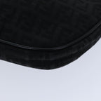 FENDI Zucchino Canvas Hand Bag Blackyk12635