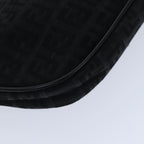 FENDI Zucchino Canvas Hand Bag Blackyk12635