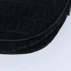 FENDI Zucchino Canvas Hand Bag Blackyk12635