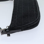FENDI Zucchino Canvas Hand Bag Blackyk12635