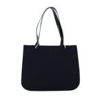 CELINE Tote Bag Nylon Black Auth yk12664