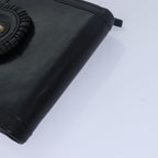 FENDI Gucci GG Canvas Wallet Leather 4Set Black Beige whiteyk12710