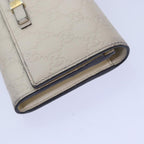 FENDI Gucci GG Canvas Wallet Leather 4Set Black Beige whiteyk12710