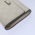 FENDI Gucci GG Canvas Wallet Leather 4Set Black Beige whiteyk12710