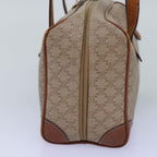 CELINE Macadam Canvas Hand Bag Beige Auth yk12721