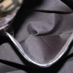 FENDI Zucca Canvas Mamma Baguette Shoulder Bag Black Brownyk12785