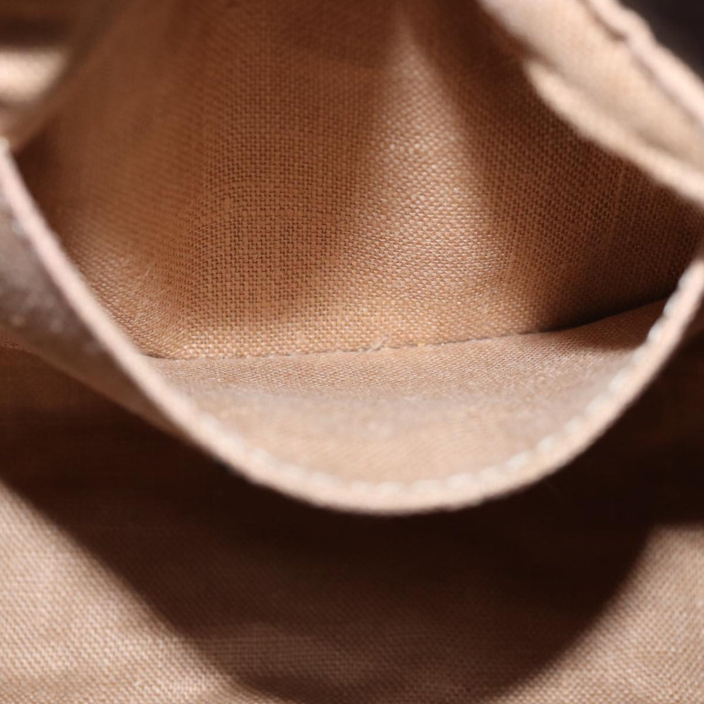 FENDI Zucca Canvas Spy bag Hand Bag Brown Blackyk12800