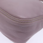 FENDI Mamma Baguette Shoulder Bag Leather Pinkyk12859A