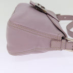 FENDI Mamma Baguette Shoulder Bag Leather Pinkyk12859A