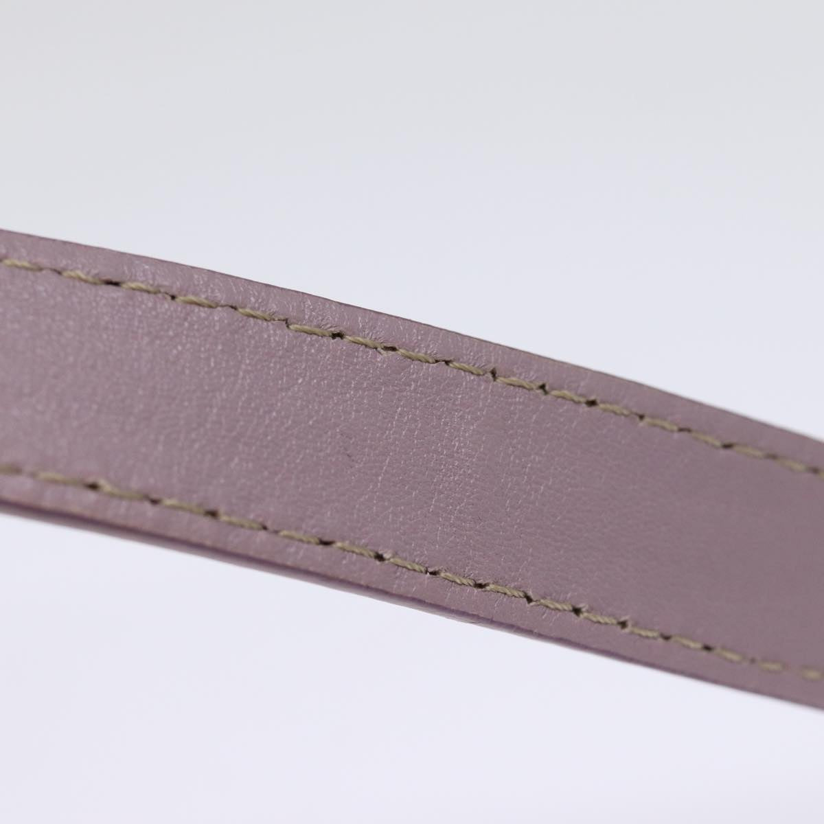 FENDI Mamma Baguette Shoulder Bag Leather Pinkyk12859A