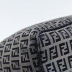 FENDI Zucchino Canvas Hand Bag Navyyk12887
