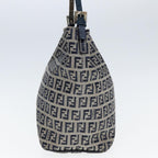 FENDI Zucchino Canvas Hand Bag Navyyk12887