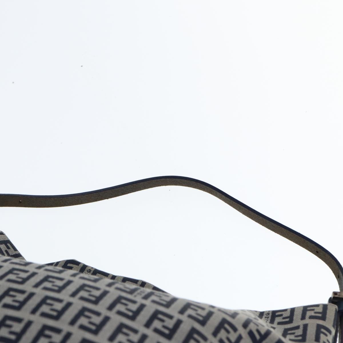 FENDI Zucchino Canvas Hand Bag Navyyk12887