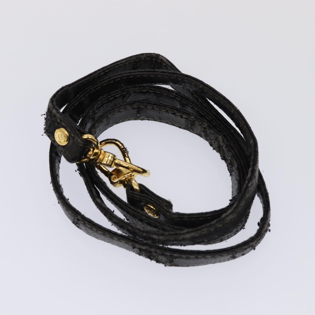 FENDI Zucca Canvas Shoulder Bag 3Set Black Brownyk12908