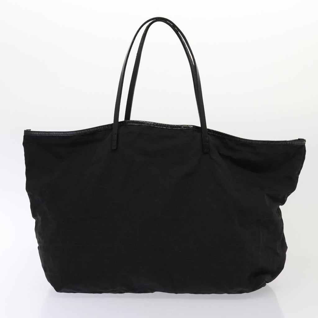 FENDI Zucca Canvas Shoulder Bag 3Set Black Brownyk12908