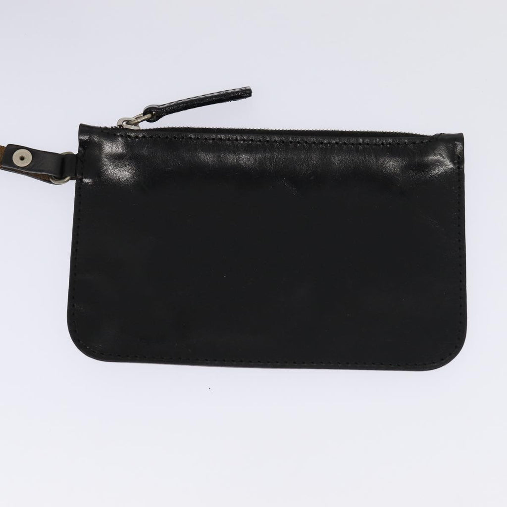 FENDI Zucca Canvas Shoulder Bag 3Set Black Brownyk12908