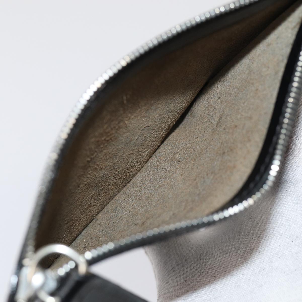 FENDI Zucca Canvas Shoulder Bag 3Set Black Brownyk12908