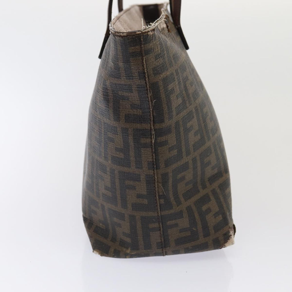 FENDI Zucca Canvas Shoulder Bag 3Set Black Brownyk12908