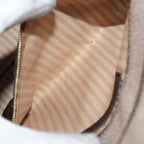 FENDI Zucca Canvas Shoulder Bag 3Set Black Brownyk12908