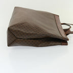 CELINE Shoulder Macadam Canvas Hand Bag PVC 3Set Brown 12914
