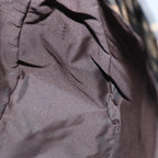 FENDI Zucca Canvas Mamma Baguette Shoulder Bag Black Brownyk12916