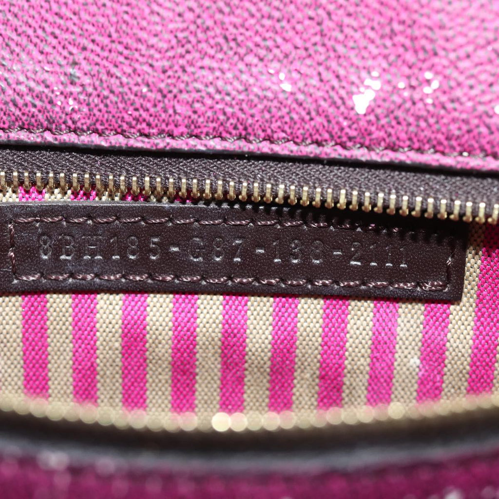 FENDI Zucca Canvas Tote Bag Black Brownyk12917