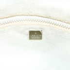 FENDI Zucca Canvas Hand Bag Black Brownyk12930