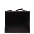 CELINE Hand Bag Leather Black 12969