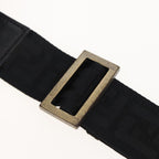 FENDI Zucca Canvas Shoulder Bag Blackyk13192