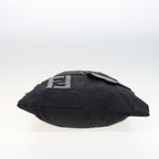 FENDI Zucca Canvas Shoulder Bag Blackyk13192
