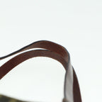 FENDI Zucca Canvas Tote Bag Black Brownyk13205