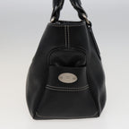 CELINE Boogie bag Hand Bag Leather Black 13395
