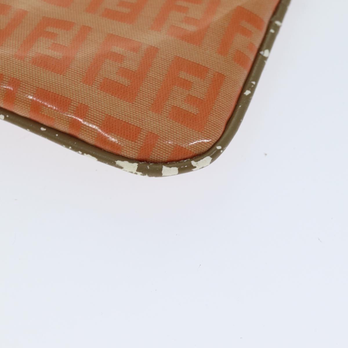 FENDI Mamma Baguette Zucchino Shoulder Bag Enamel Orangeyk13461