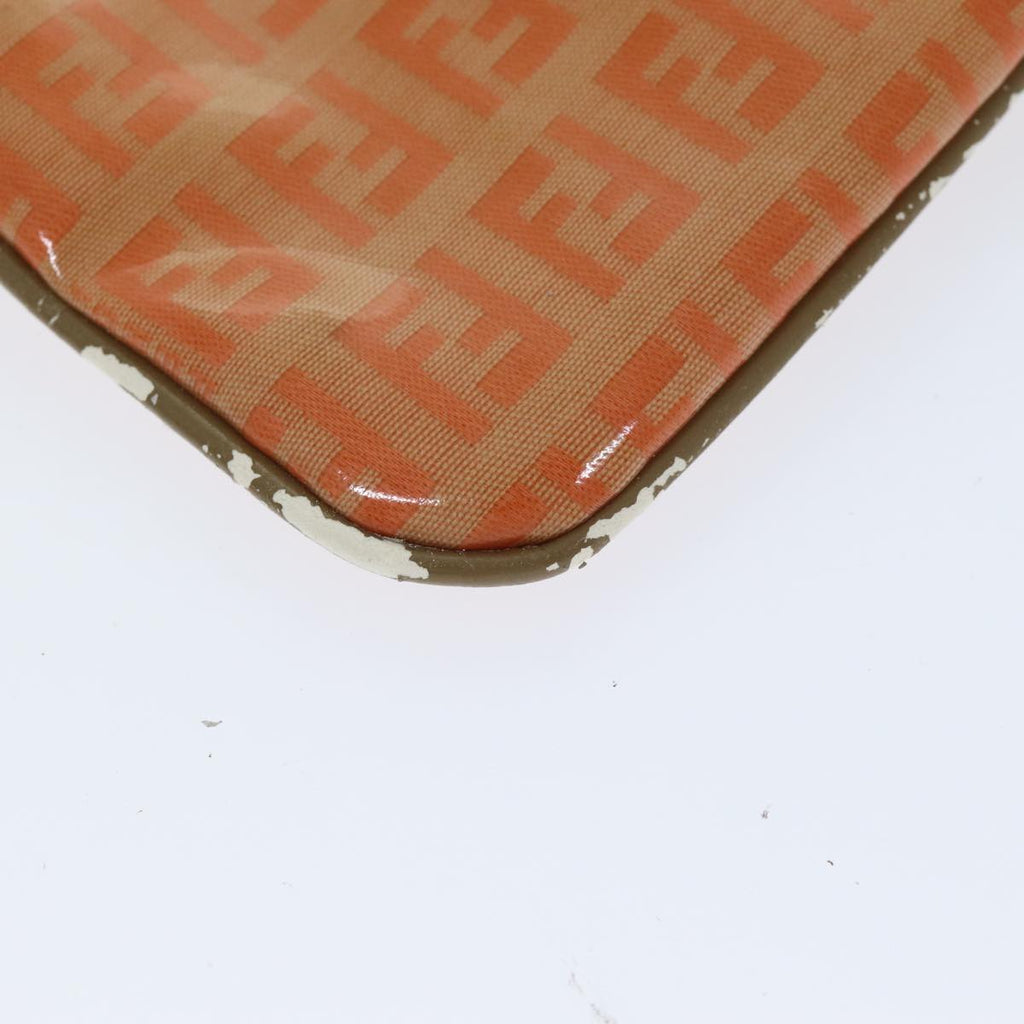 FENDI Mamma Baguette Zucchino Shoulder Bag Enamel Orangeyk13461