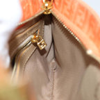 FENDI Mamma Baguette Zucchino Shoulder Bag Enamel Orangeyk13461