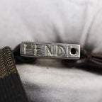FENDI Pecan Canvas Tote Bag Khaki Blackyk13559