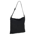 FENDI Zucca Canvas Shoulder Bag Blackyk13590