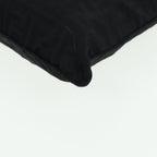 FENDI Zucca Canvas Shoulder Bag Blackyk13590